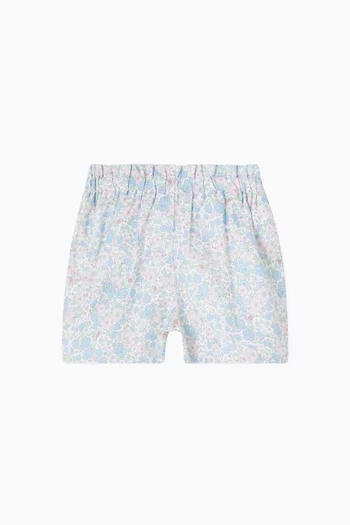 Antonia Floral-print Shorts in Cotton