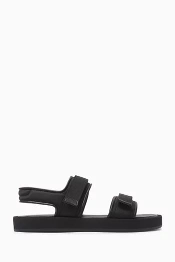 Velcro Sandals in Textile