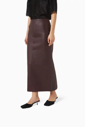 Feathered 40 Square-toe Mules in Silk