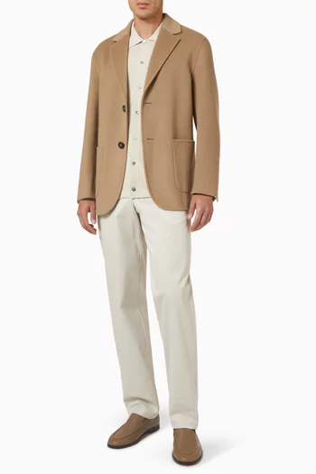 Blazer in Wool-cashmere