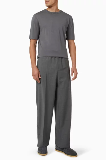 T-shirt in Silk-cotton