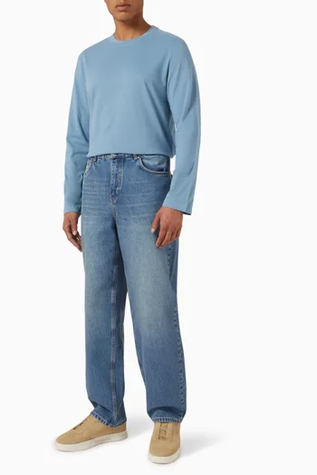 Long-sleeve T-shirt in Cotton