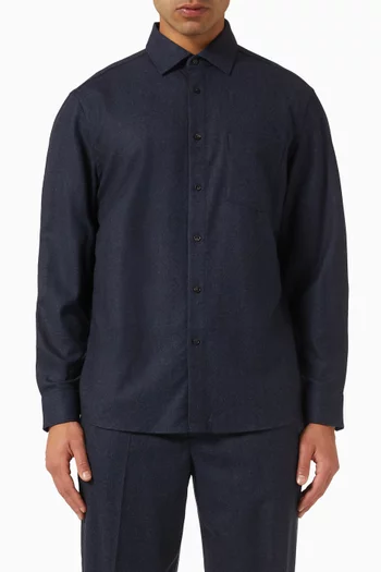 Drago Shirt in Wool