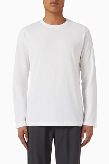 Long-sleeve T-shirt in Cotton