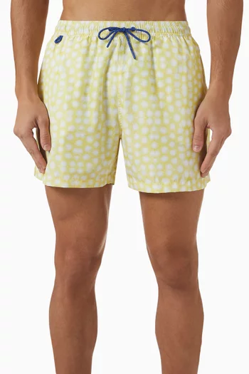 Mantis Reef Swim Shorts in Poly-blend