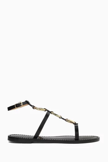 The Bazaruto Gladiator Sandals in Leather