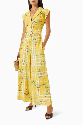 Aria Belted Jumpsuit