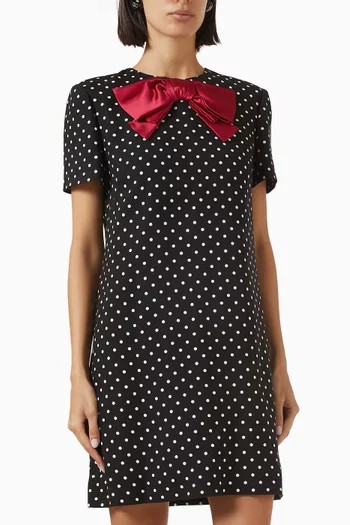 Supergran Mini Dress in Viscose