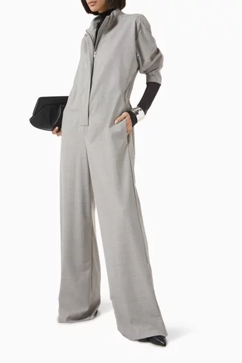 Tazio Jumpsuit in Virgin Wool