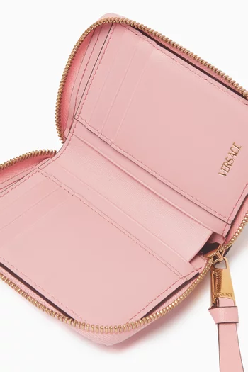 Tag Zip Wallet in Nappa Leather