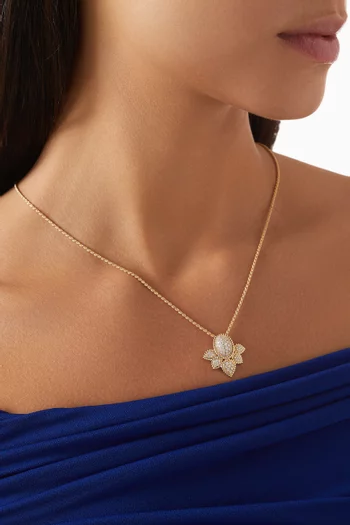 Serpent Bohème Diamond Necklace in 18kt Yellow Gold