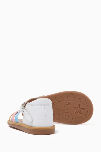 Poppy Lux Sandals in Patent Leather