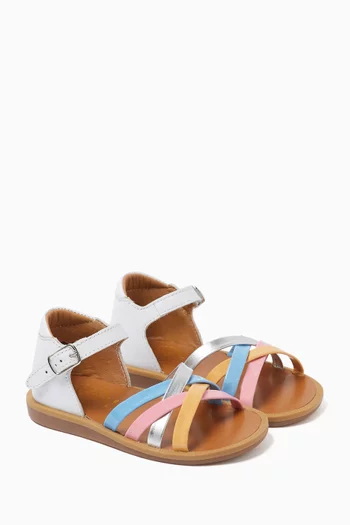 Poppy Lux Sandals in Patent Leather