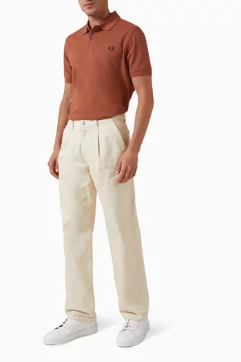 Fred Perry Polo Shirt in Cotton Piqué