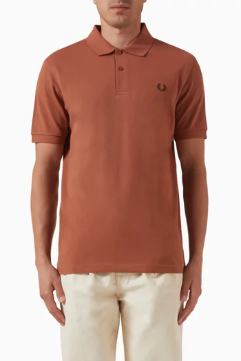Fred Perry Polo Shirt in Cotton Piqué