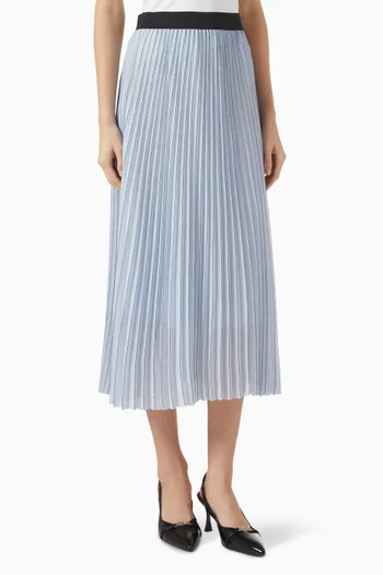 Sunburst Pleated Skirt