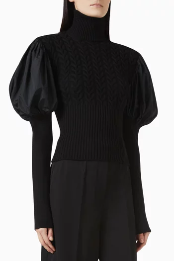 Fune Sweater in Wool-blend
