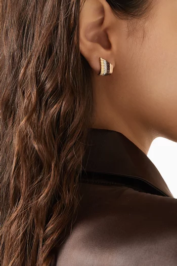 Quatre Classic Diamond Stud Earrings