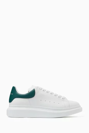 Oversized Sneakers in Calf Leather