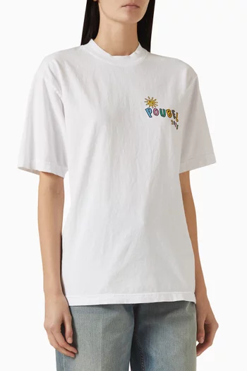 Poubel 2025 T-shirt in Cotton