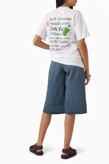 Matcha T-shirt in Jersey