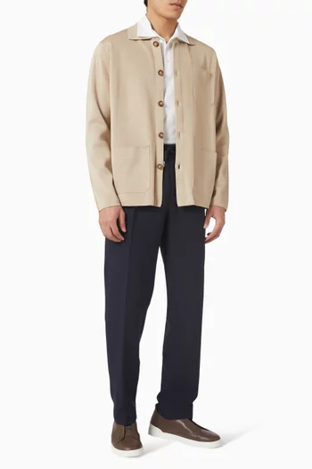 جاكيت قطن بنسيج ميلانو