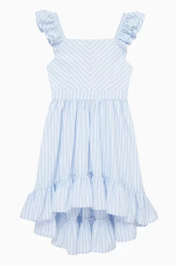 Fit & Flare Striped Dress