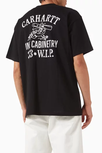 Cabinetry T-shirt in Organic Cotton