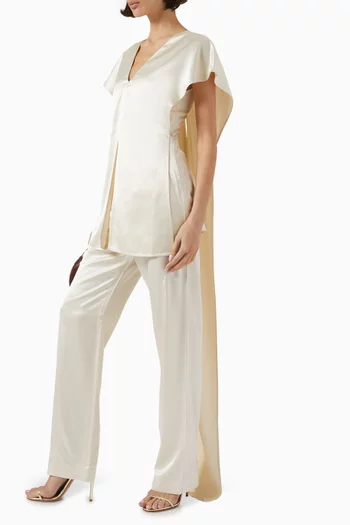 Loretta Pants in Satin