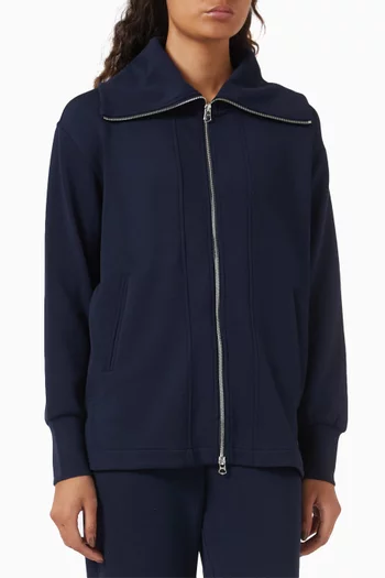 Raleigh Zip-through Sweatshirt in DoubleSoft™