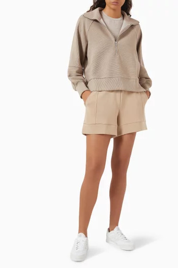 Milano Half-zip Sweatshirt in Cotton-blend