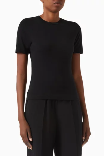 Regina Fitted T-shirt in Cotton-blend