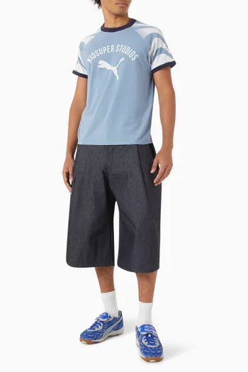x KidSuper Ringer T-shirt in Cotton Jersey