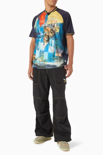 x KidSuper Wide-leg Pants in Nylon Ripstop
