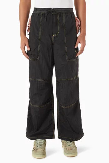 x KidSuper Wide-leg Pants in Nylon Ripstop