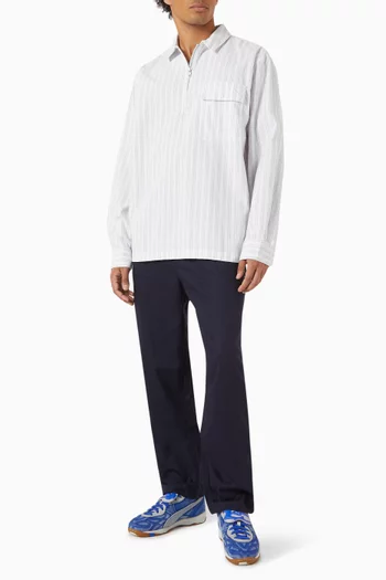 MMQ Half-zip Shirt in Cotton