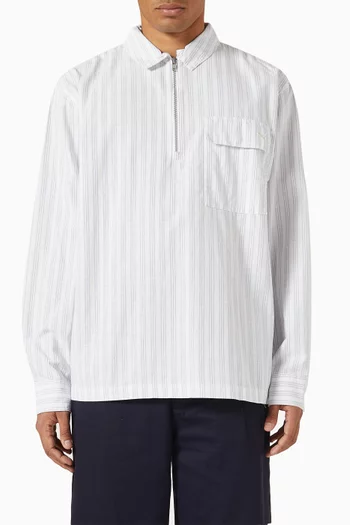 MMQ Half-zip Shirt in Cotton