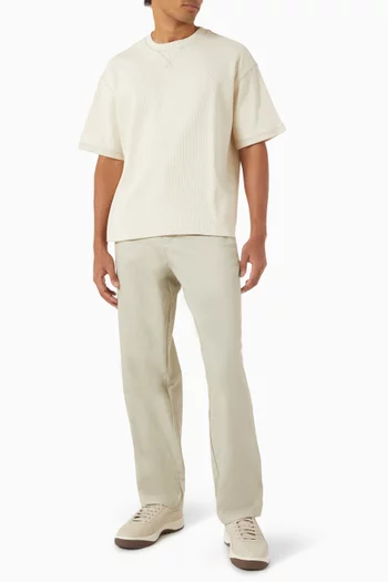 MMQ Chino Pants in Cotton Twill
