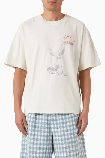 Miracle Atlas Boxy T-shirt in Cotton