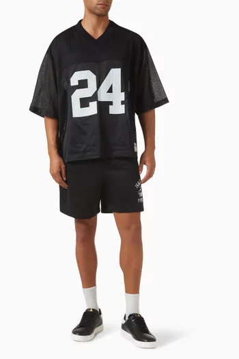 24 Boxy T-shirt in Cotton-mesh
