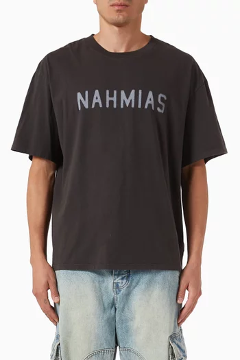 24 Blur Boxy T-shirt in Cotton