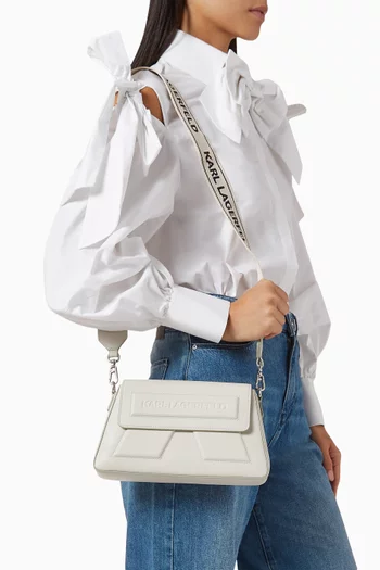 IKON/K Crossbody Bag in Leather