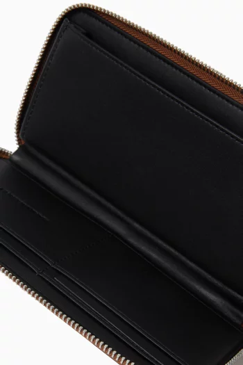 K/Circle Wallet in Leather