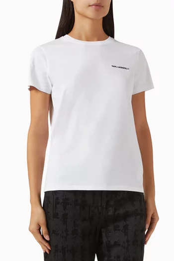 Logo Essential T-shirt in Cotton