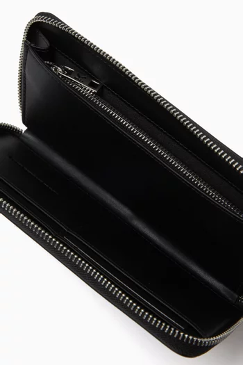 K/Circle Wallet in Leather