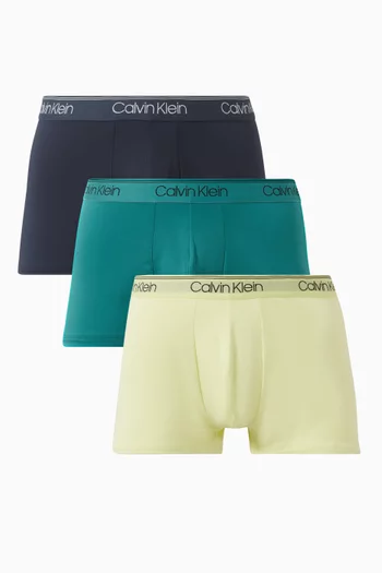 Low Rise Boxer Briefs in Micro Stretch, Set of 3