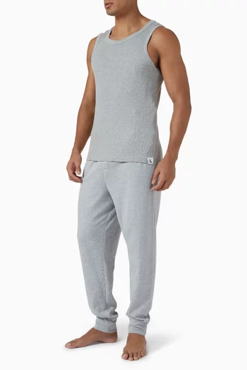 Lounge Tank Top in Stretch Cotton