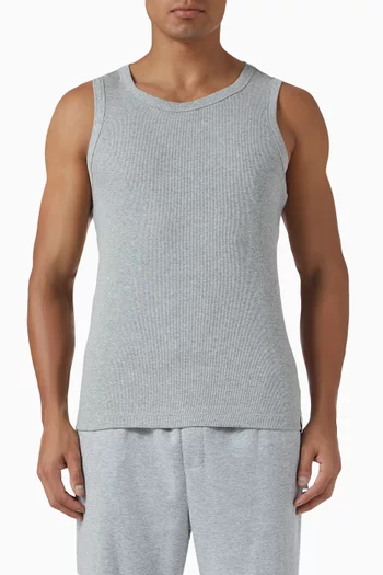 Lounge Tank Top in Stretch Cotton