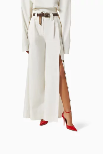 Lori 90 Slingback Pumps in Patent Leather
