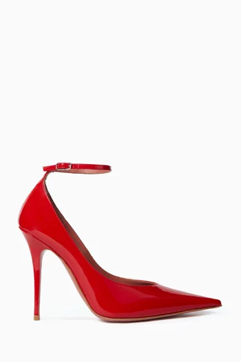 Lori 90 Slingback Pumps in Patent Leather